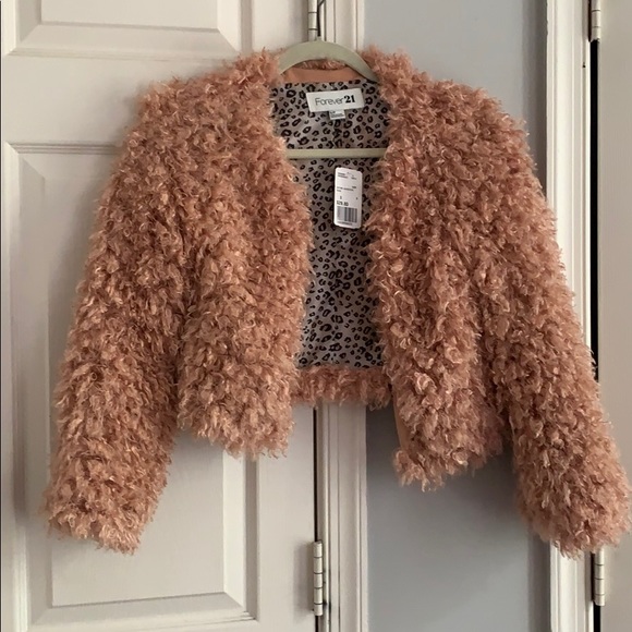 forever 21 fluffy jacket